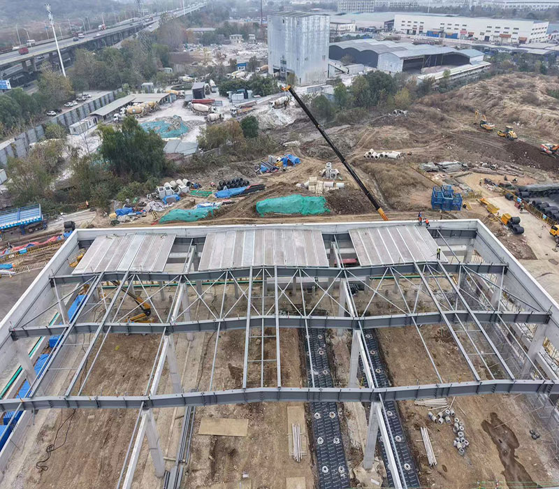 武汉汤山钢骨架轻型板车辆段项目